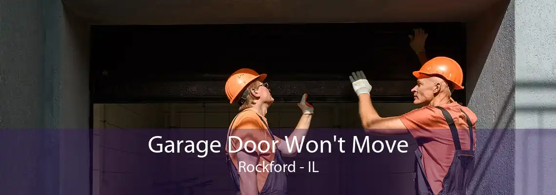 Garage Door Won't Move Rockford - IL