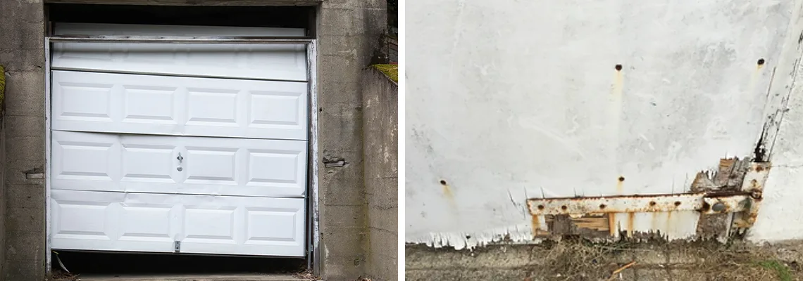 Rotten Commercial Garage Door Repair in Rockford, IL