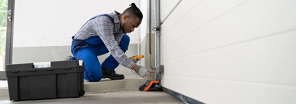 Garage Door Track Repair in Rockford, IL