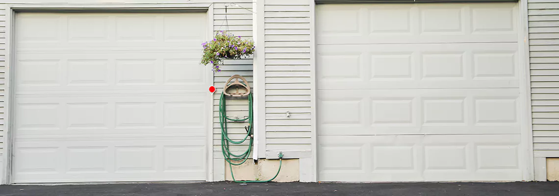 Sectional Garage Door Dropped Down Repair in Rockford, Illinois