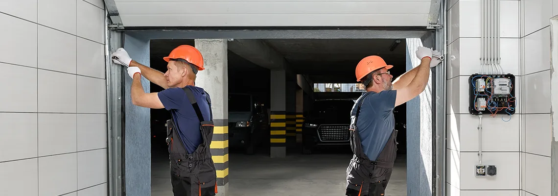 Wooden Garage Door Frame Repair in Rockford, Illinois